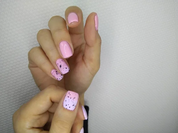 Fashion manicure paznokci — Zdjęcie stockowe