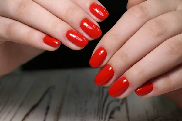 Beautiful manicure of nails — Stock Photo, Image