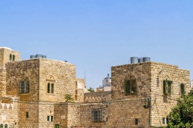 Hebron İsrail'in eski taş evler
