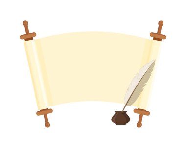 Alan metin, tüy ve beyaz arka plan üzerinde izole InkWell için tuþuyla