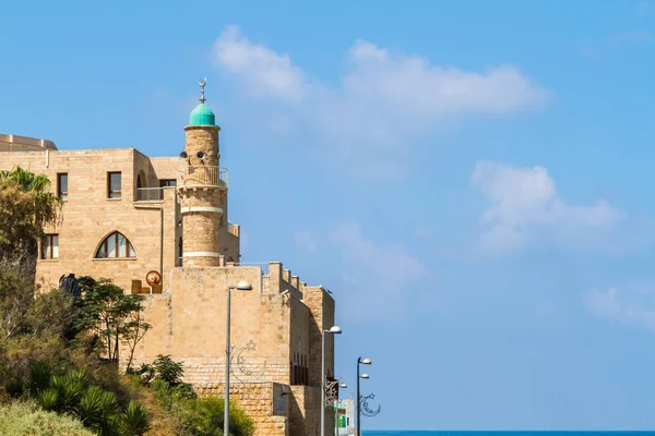 Al-Bahr Mosque or Sea Mosque in Old Jaffa, Israel — Stock Photo, Image