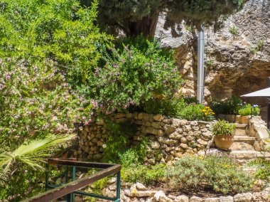 Bahçe mezarı, site hac Kudüs, İsrail