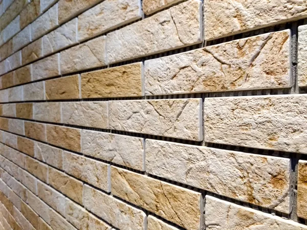 Light brick wall, background, clinker.