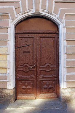 eski vintage boya kaplı kapı