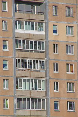 windows her kiracı kendi gizlilik bulunduğu bir apartman binası