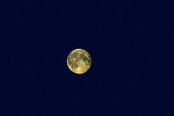 Luna Llena Cielo Nocturno —  Fotos de Stock