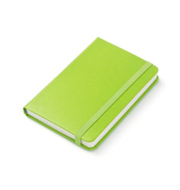 defter beyaz arka plan izole