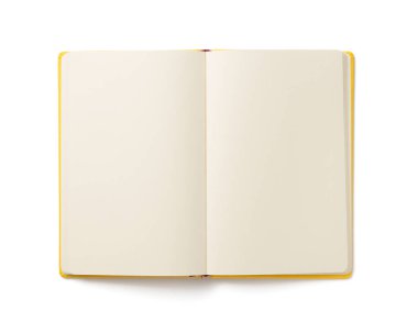 defter beyaz arka plan izole