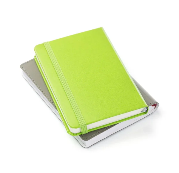 Notebook Isolado Fundo Branco — Fotografia de Stock