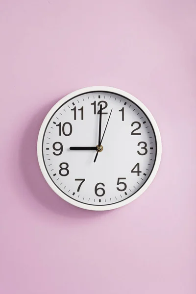 Relógio Parede Superfície Fundo Abstrata — Fotografia de Stock