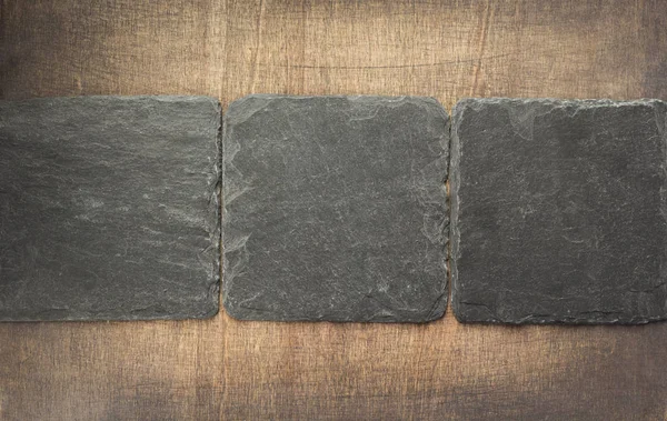 Slate Stone Trä Bakgrund Textur Yta — Stockfoto