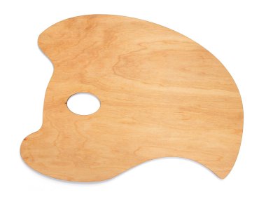 ahşap palet beyaz arka plan izole