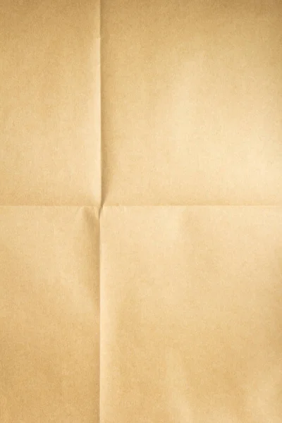 Arka Plan Doku Olarak Boş Katlanmış Kağıt — Stok fotoğraf