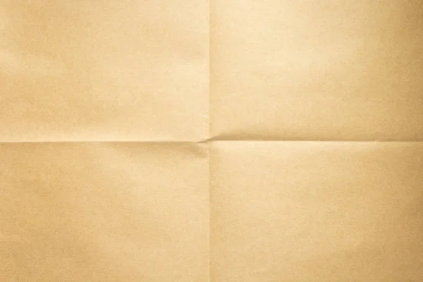 背景テクスチャとして空の折り畳まれた紙 — ストック写真