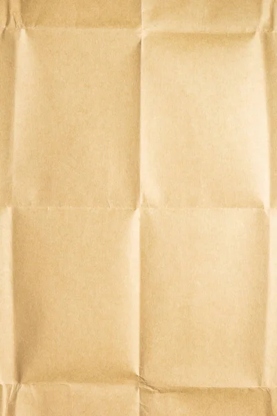 背景テクスチャとして空の折り畳まれた紙 — ストック写真