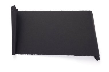 whit'te yalıtılmış kavisli veya kaydırmalı kağıt