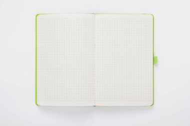 Beyaz arka plan, defter