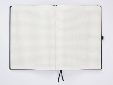 Beyaz arka plan, defter