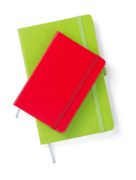 Notebook su sfondo bianco — Foto Stock