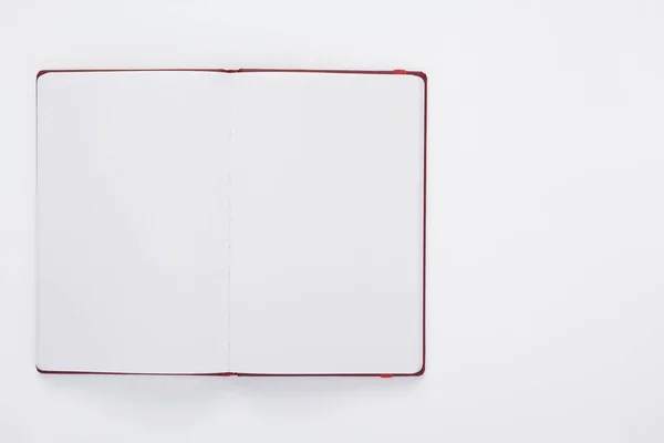 Carnet à fond blanc — Photo