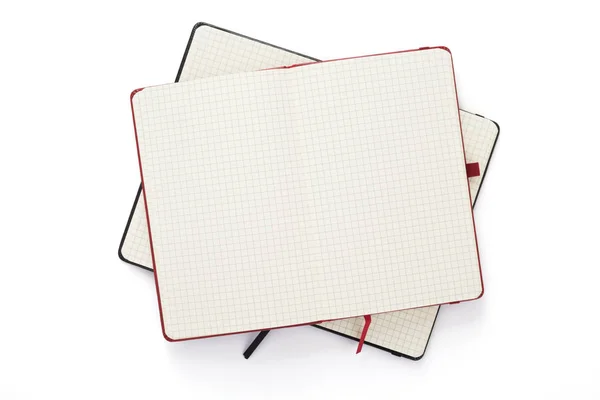 Notebook geïsoleerd op witte achtergrond — Stockfoto