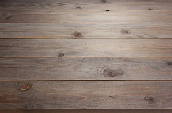 Tablero de mesa de madera vacío en frente —  Fotos de Stock