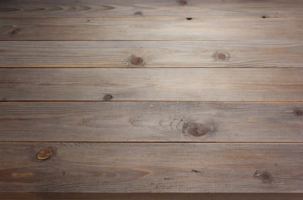 Empty wooden table board in front Stock Image