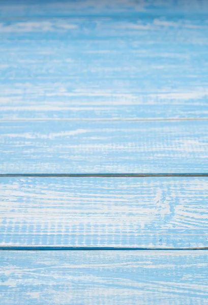 Empty blue wooden table background texture — Stock Photo, Image