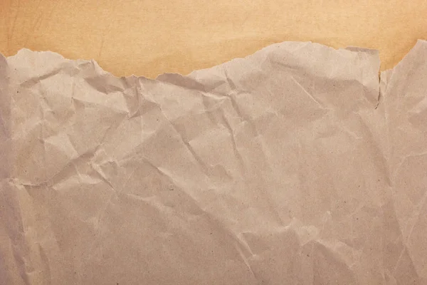 Wrinkled Crumpled Paper Background Texture — Stock Photo, Image