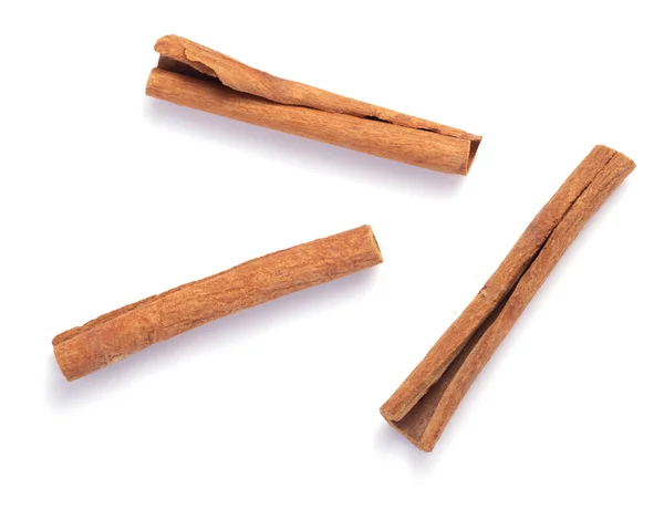 Cinnamon Stick Spices Isolated White Background — Stock Photo, Image