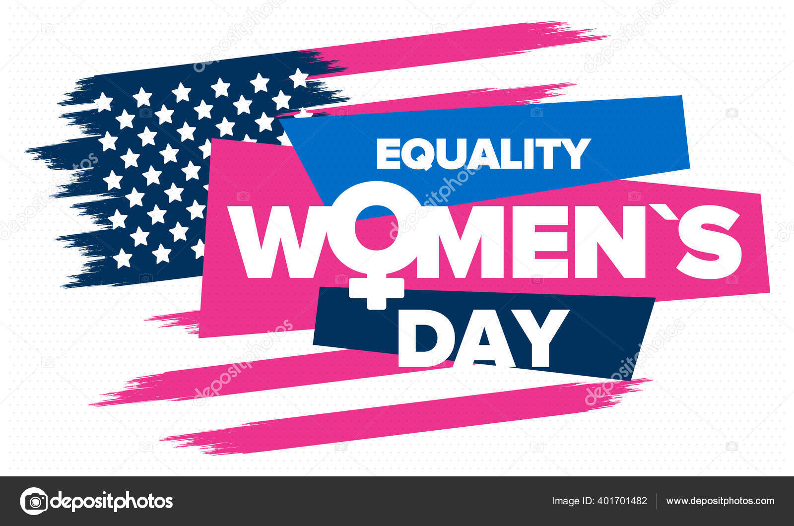 美国的妇女平等日每年8月26日庆祝的女性假日妇女权利历史月女权主义概念横幅和背景矢量说明 图库矢量图像 C Scoutori