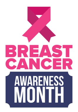 Meme Kanseri Farkındalığı Ayı. Pembe Ekim. Pembe kurdele. Kadın sağlık hizmetleri. Yıllık kutlama. Sağlık konsepti. Kız dayanışması. Kanseri önleme. Kadın hastalıkları. Poster, afiş ve arkaplan. Vektör