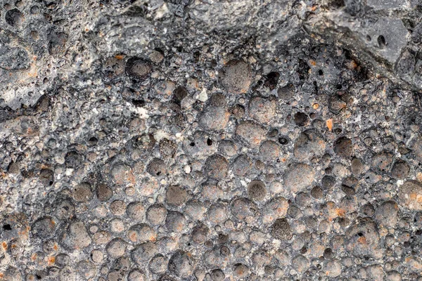 Textura Una Lava Volcánica Congelada Piedra Con Una Superficie Uniforme —  Fotos de Stock