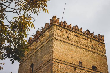 Ukrayna Lutsk şehir antik kale kalede Kulesi