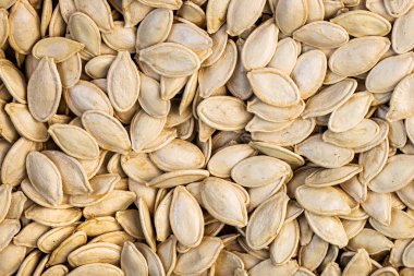 Taze kabak çekirdeği doku. Lezzetli ve sağlıklı gıda