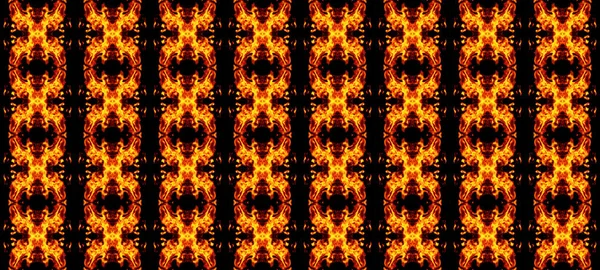 Patrón Geométrico Sin Costura Abstracto Elementos Naranja Rojo Sobre Fondo — Foto de Stock