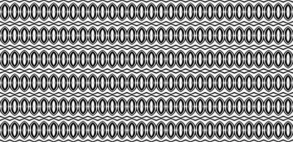 Black White Seamless Pattern Abstract Elements — Stock Photo, Image