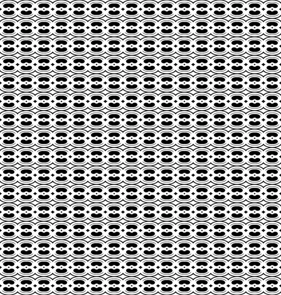 Black White Seamless Pattern Abstract Elements — Stock Photo, Image