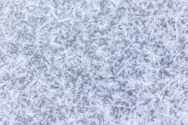 要旨背景 氷の上の雪片の質感 — ストック写真