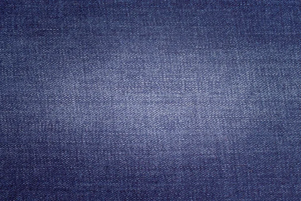 Texture Blue Denim Fabric Fabric Sewing Jeans — Stock Photo, Image