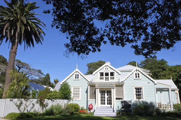 Auckland Mar 2018 Casa Couldrey Edificio Histórico Parque Regional Wenderholm —  Fotos de Stock