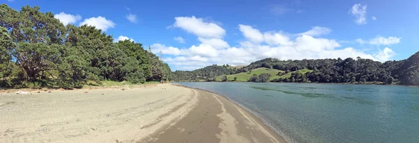 Vista Panorámica Del Paisaje Del Río Puhoi Isla Norte Nueva —  Fotos de Stock