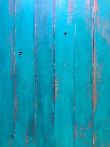 Vue Dessus Des Planches Bois Vert Turquoise Fond Abstrait Texture — Photo