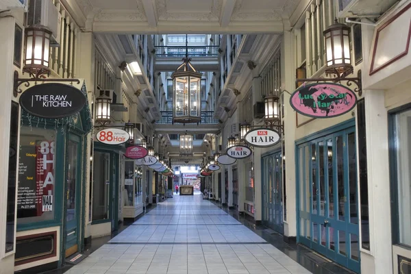 Auckland Nov 2018 Boutique Shops Strand Arcade Queen Street Auckland —  Fotos de Stock