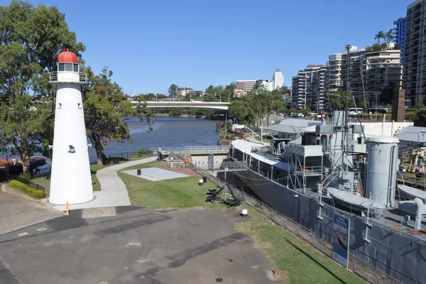 Μπρίσμπεϊν Δεκ 2018 Queensland Ναυτικό Μουσείο Στο Southbank Μπρίσμπεϊν Αυστραλία — Φωτογραφία Αρχείου