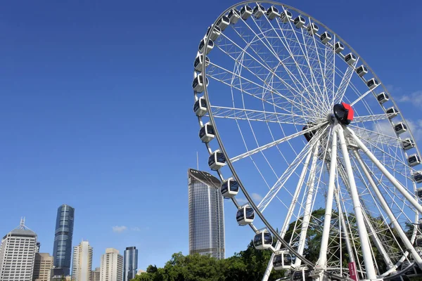 Brisbane Prosinec 2018 Wheel Brisbane Ferris Kola Jižním Brisbane Queensland — Stock fotografie