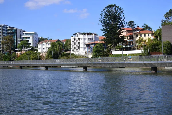 Brisbane Dec 2018 Brisbane Riverwalk Beneficent Climate Inspired Developers Brisbane — Stock Photo, Image