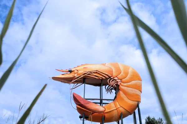 Big Prawn Statue Iconic Big Things Tourist Attraction Ballina New — Stock Photo, Image