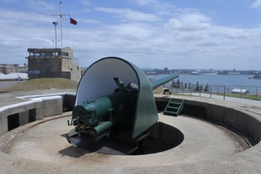 Fort Scratchley Newcastle yeni Güney Wales Avustralya'da