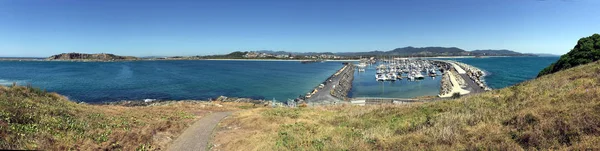 Vista panorámica del paisaje del puerto de Coffs NSW Australia — Foto de Stock